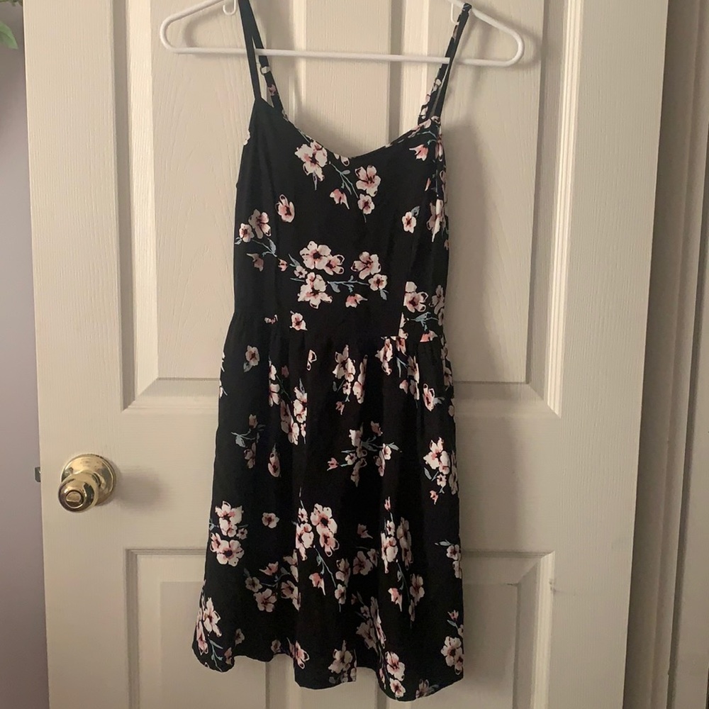 Garage Floral Dress with Pockets